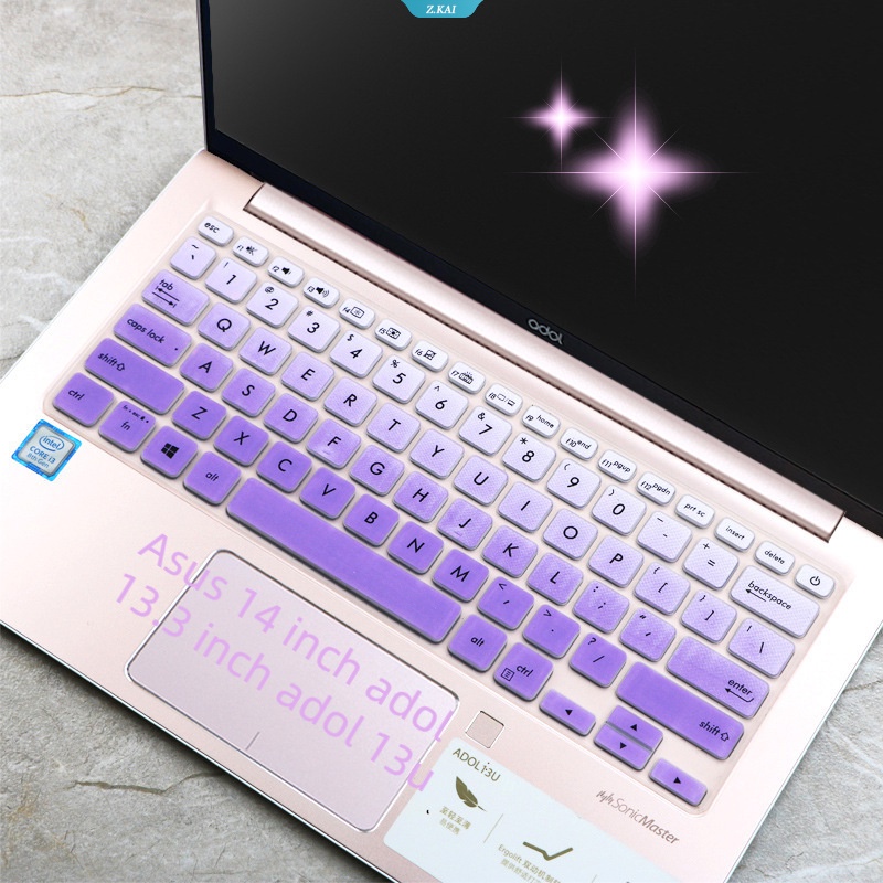 Pelindung Keyboard Silikon Anti Air Untuk Asus 14inch Adol 13.3inch Adol 13u Aksesoris Laptop [ZK]