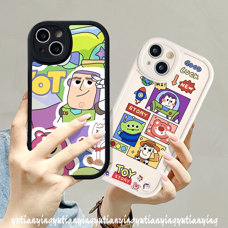 Toy Story Lucu Manyo Casing Vivo Y21 Y35 Y15 Y30 Y17 Y91C Y20 Y02 Y15A Y15s Y16 Y11 Y51 Y33s Y20i Y22s Y12i Y12 V25E Y22 Y91 V25 Y20s V23 Y31 V23E Y21s Y21A Kartun Soft Case