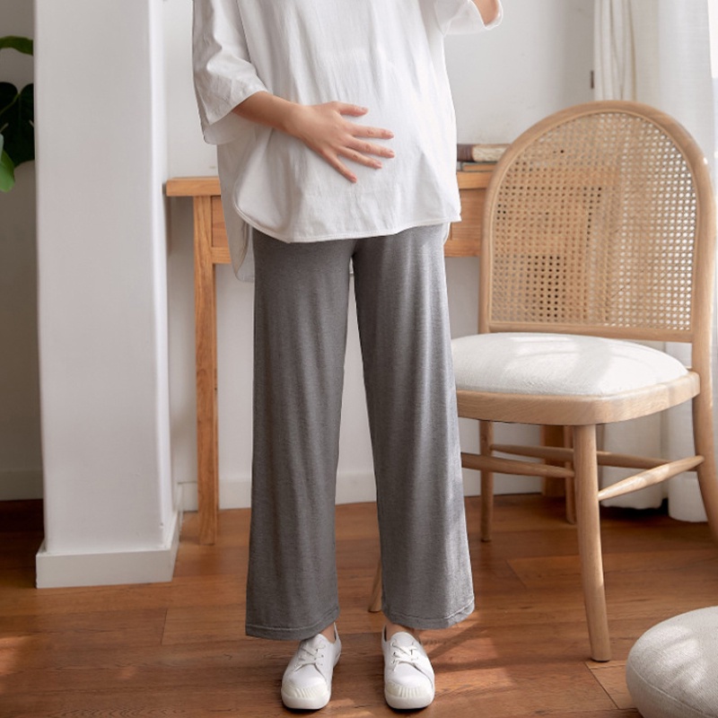Celana Hamil Kerja Kantor Jumbo Wanita Maternity Pants Celana Lebar Kaki Maternity Office Fashion Wanita Bumil Kekinian Premium Pinggang bisa disesuaikan 903