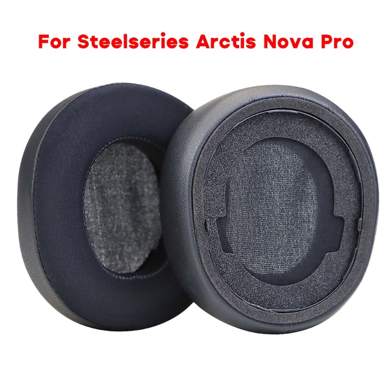 Cre Berkualitas Bantalan Telinga Untuk Arctis Nova Pro Headphone Earmuff Tahan Lama Penutup Headphone Pendingin Gel Bantalan Telinga Earmuff Replacem