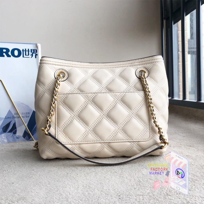 TAS TORY BURCH Fleming Soft Tote Bag New Cream  75579 TB