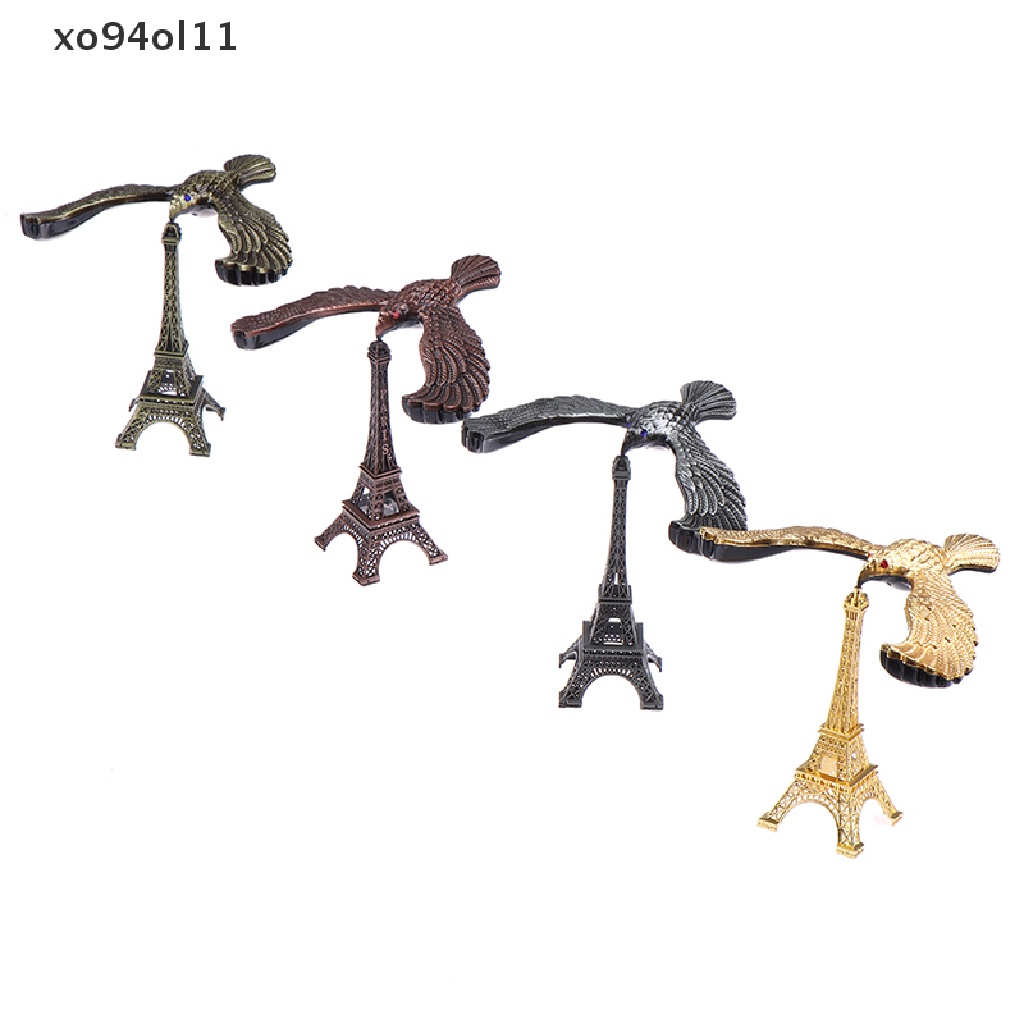 Patung Miniatur Burung XO Alloy Tower Model Balance Eagle Bird Deion Mainan OL