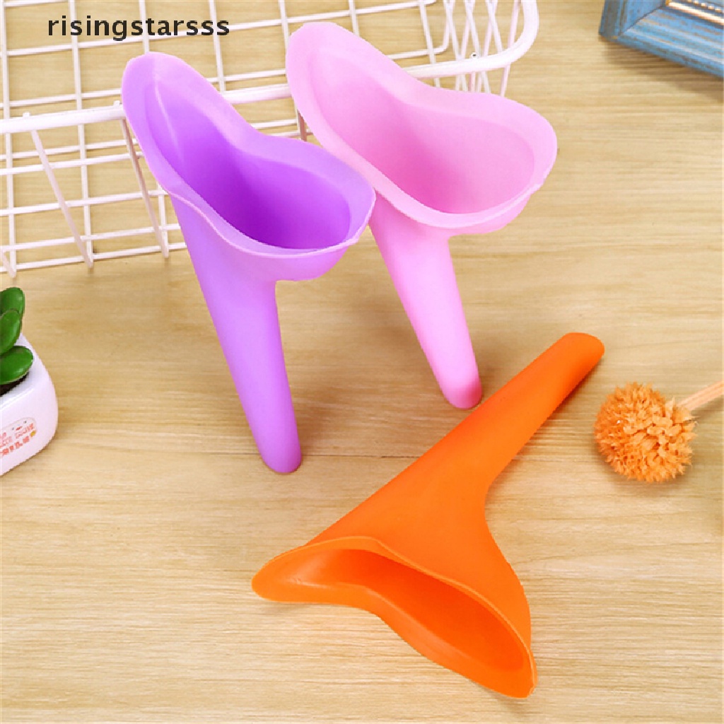 Rsid Span-new Wanita Perempuan Portabel Urinoir Perjalanan Luar Berdiri Perangkat Pipis Pipis Case Jelly