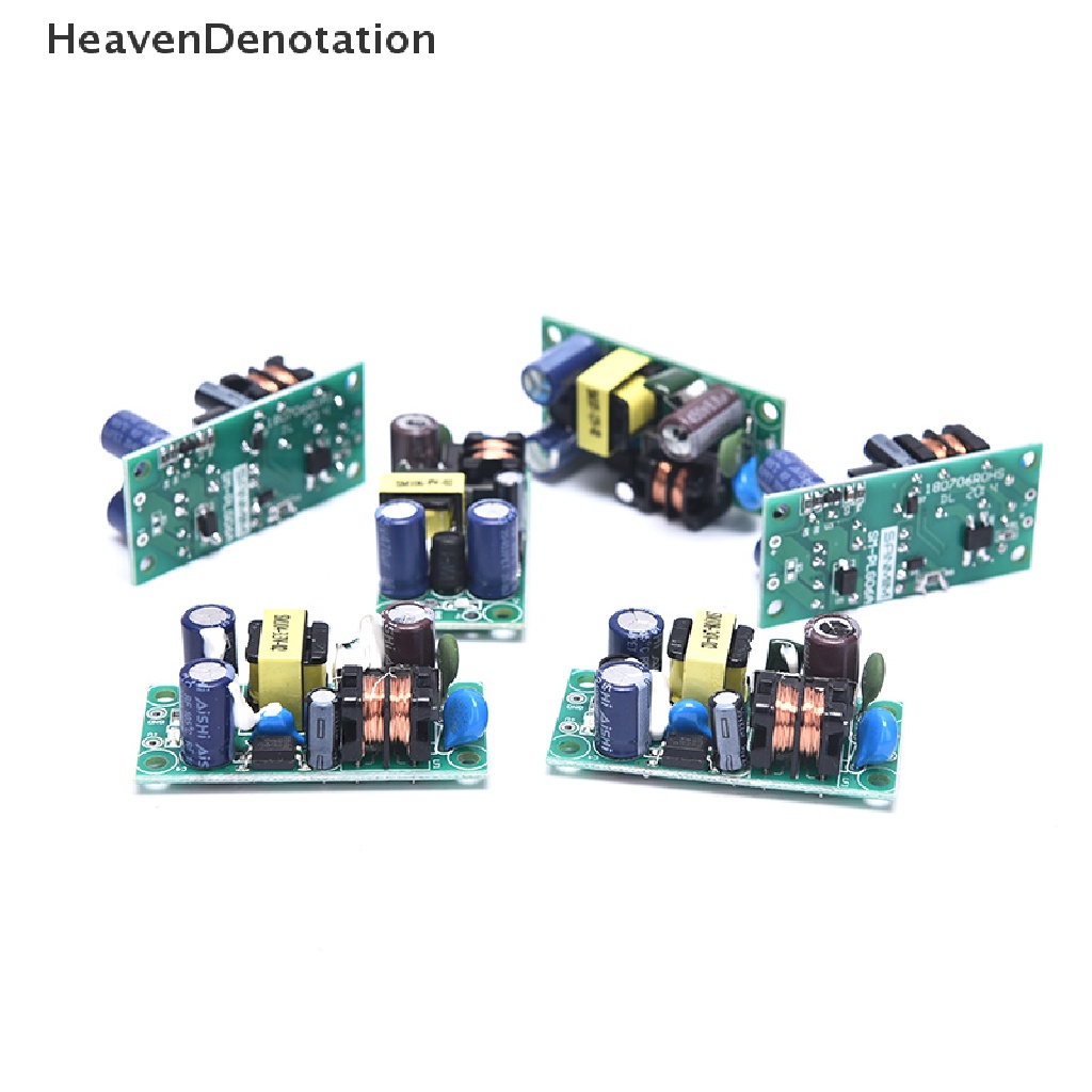 [HeavenDenotation] Ac-dc 3V 5V 9V 12V 15V 24V Papan Modul Power Supply Switching Terisolasi PLG06A HDV