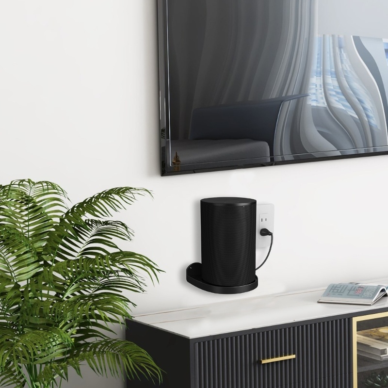 Cre Rak Dinding Speaker Dinding Kecil Holder Dudukan Speaker Untuk Sonos Era100Speaker Portable Stabil Dudukan Speaker Accessori