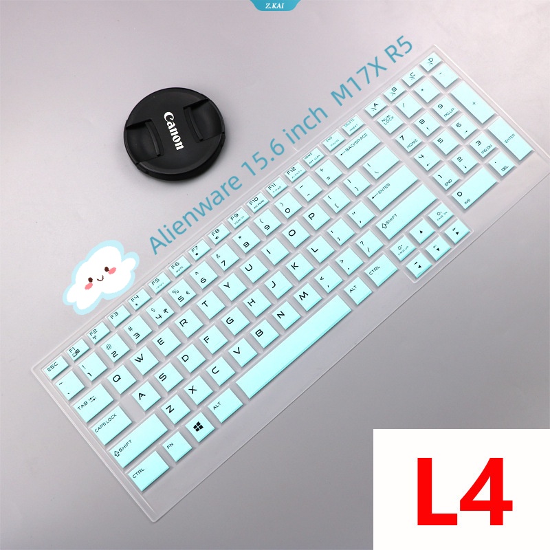 Cover Aksesori Keyboard Silikon Laptop Untuk Alienware 15.6 inch M17X R5 Kualitas Tinggi Keyboard Film [ZK]