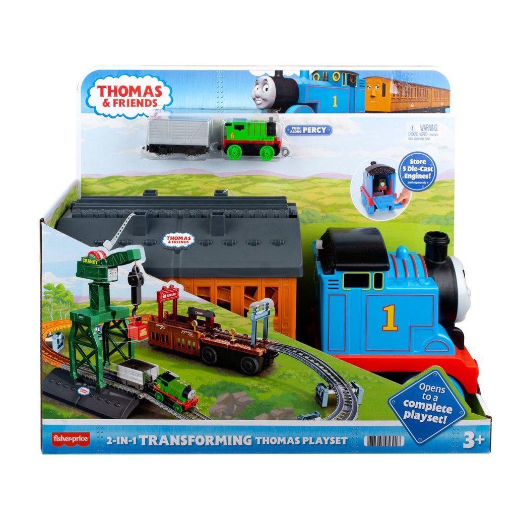 Thomas &amp; Friends 2-in-1 Transforming Thomas Playset