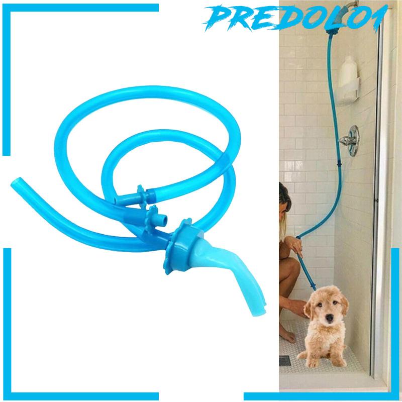 [Predolo1] Pets Shower Hose Silicone Bathtub Pet Rinser Untuk Di Dalam Ruangan Membilas Sayuran