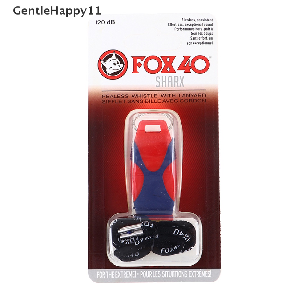 Gentlehappy Fox40 Peluit Wasit Basket Police Olahraga Sepak Bola Football Coach Whistle id