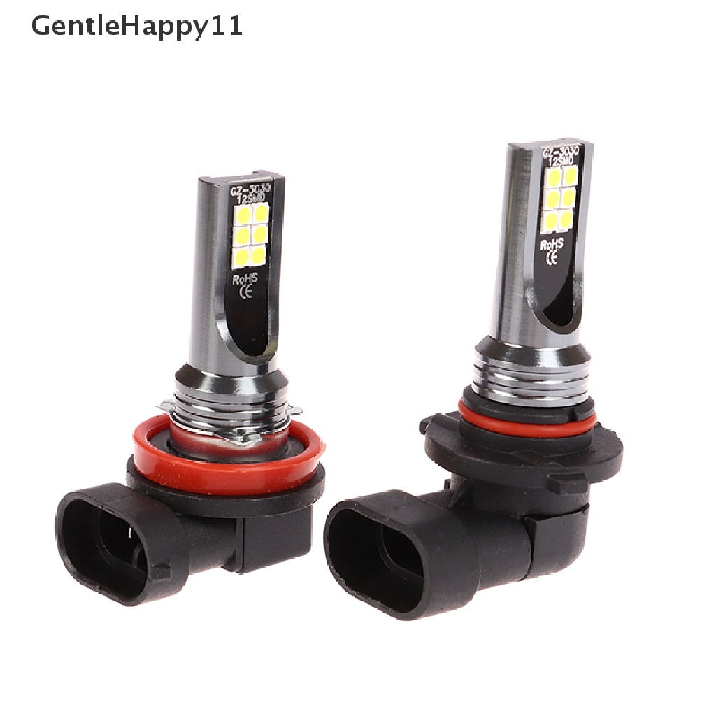 Gentlehappy Fog Lamp 303012led H1 H3 H4 H7 H8 Lampu LED Bohlam Beam 24W Headlamp Mobil id