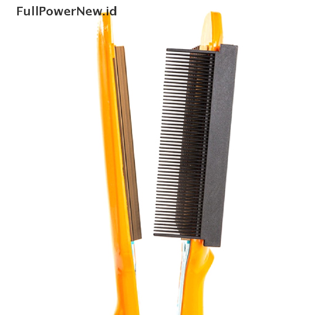 Power Women Straightening Comb Attachment Cocok Meluruskan Rambut Flat Iron Compact ID