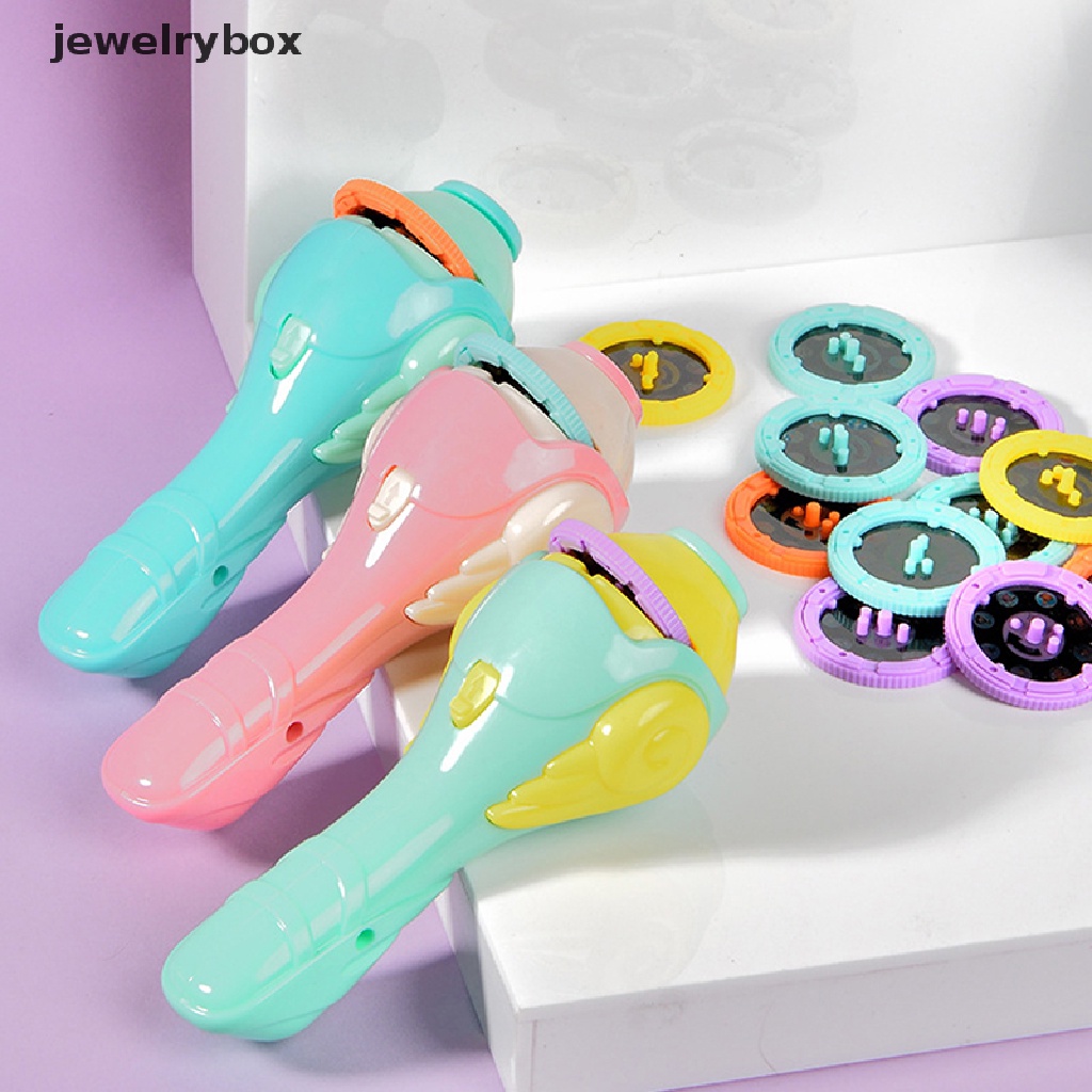 [jewelrybox] Senter Proyektor Untuk Tidur Anak Buku Cerita Lampu Obor Pendidikan Dini Mainan Butik