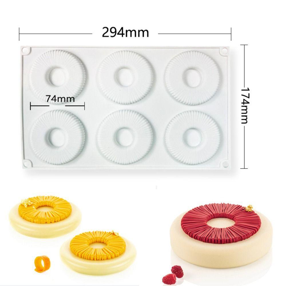 Populer 3D Donut Craft Clay Tools Resin Handmade Mousse Mold