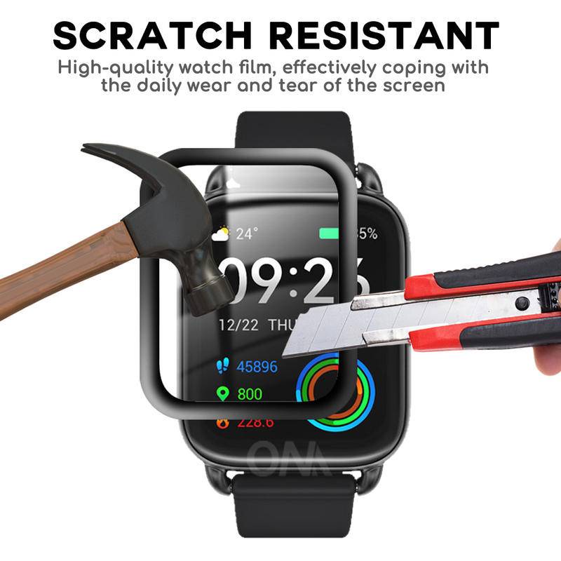 5d Pelindung Layar Untuk Haylou LS02 LS05 LS05S LS10 SL11 LS13 Smart Watch Soft Protection Film Untuk Haylou RT GST RT2 RS4 Plus Lite (Bukan Kaca)