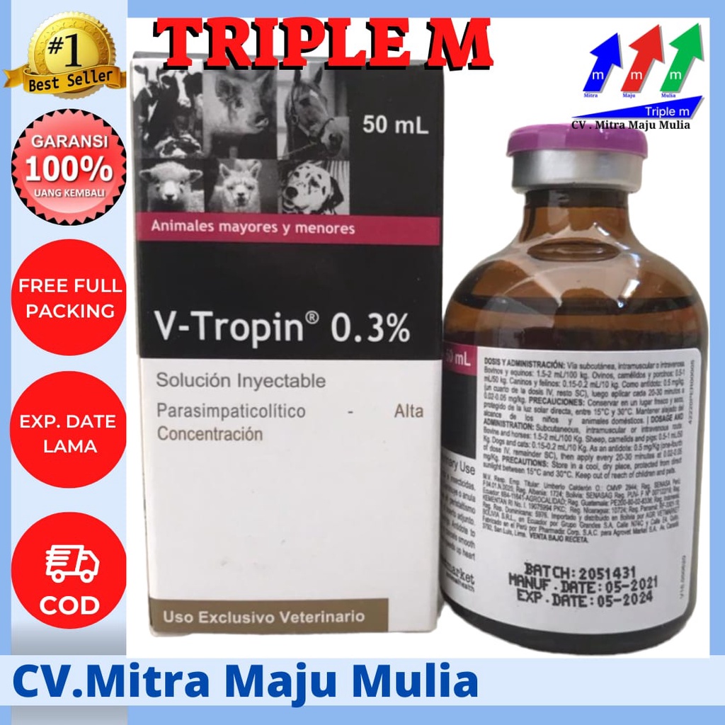 V TROPIN 0.3% 50 ml