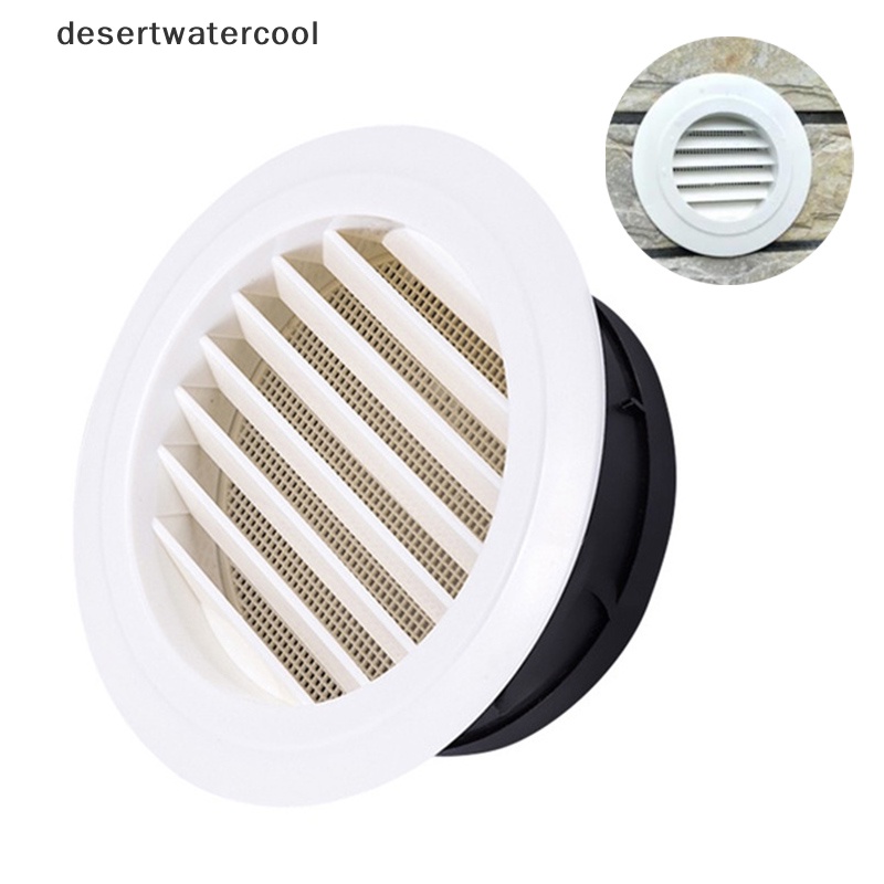 Deid Exterior Wall Air Vent Grille Kisi Ventilasi Udara Bulat Plastik Ducg Martijn