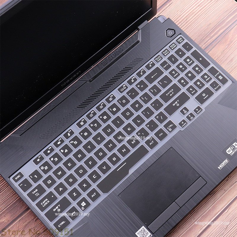 Skin Cover Keyboard Silikon Untuk Laptop ASUS TUF A17 FA706 Fa706ii FA706iu ASUS F15 F17 TUF Gaming A15 2021 FA506 FA506iu FA506iv Fa506ii