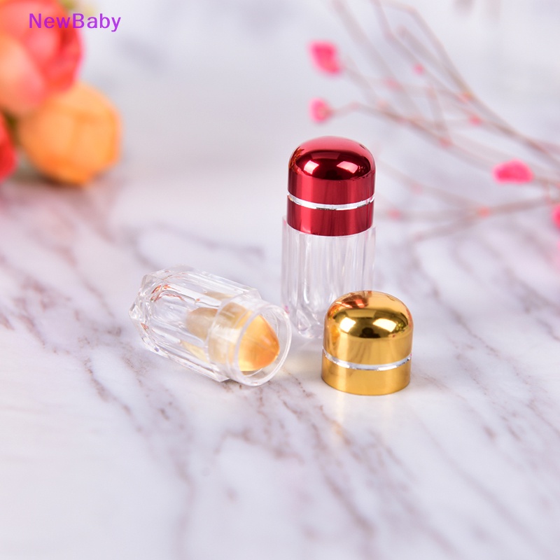 Newbaby 5Pcs Gela Kosong Kualitas Tinggi0# Kapsul Transparan ColorFul Gel Caps Vogue ID