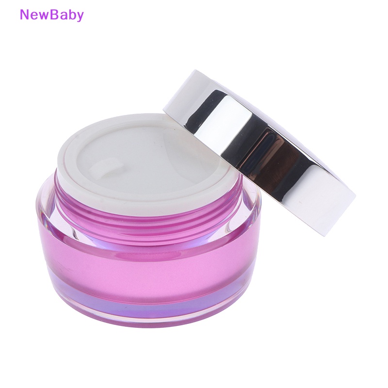 Newbaby 1PC Jar Cream Mata Kosong Wadah Makeup Pot Botol Isi Ulang Cream ID