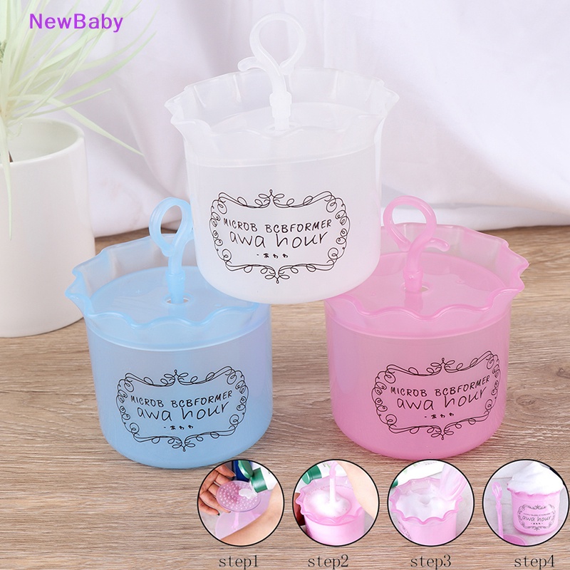 Newbaby Pembersih Wajah Shower Mandi Shampoo Foam Maker Bubble Foamer Clean Busa Alat Bersih ID