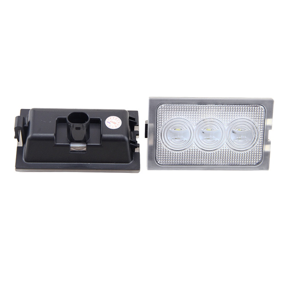 2pcs Lampu Plat Nomor LED Putih Kecerahan Tinggi Untuk Land Rover Discovery 3 Discovery4Freelander 2rang Rover Sport