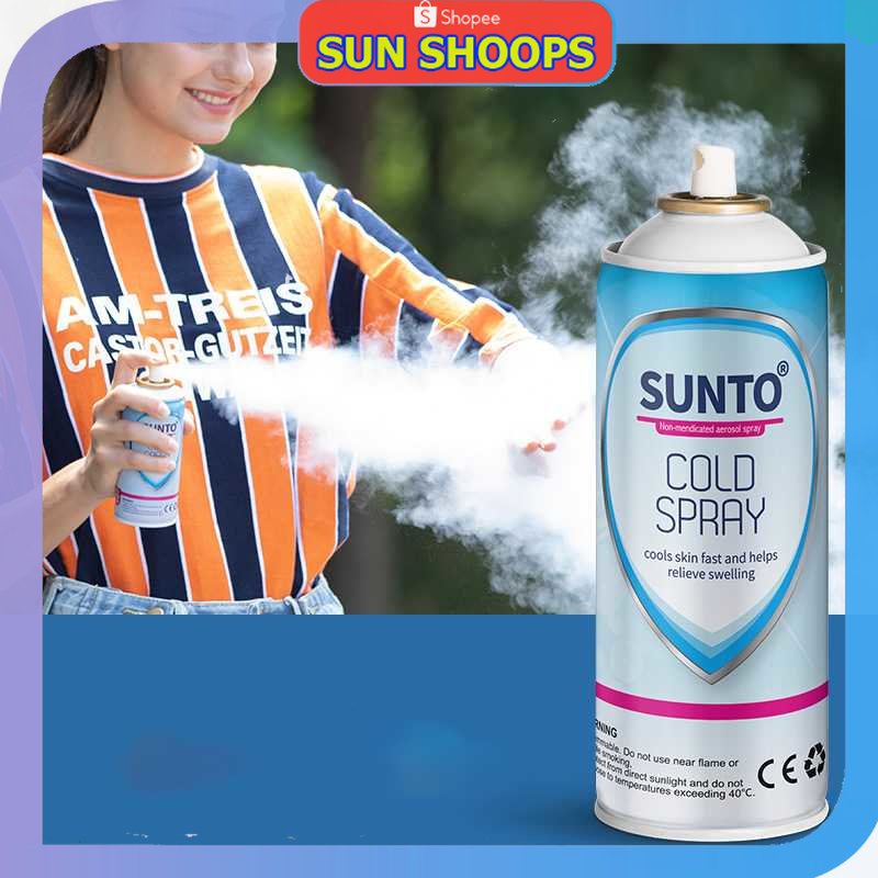 SUN SHOOPS - Sunto Kompress Dingin Spray Sports Cooling Cold Relieves Muscles 255g - ST2010
