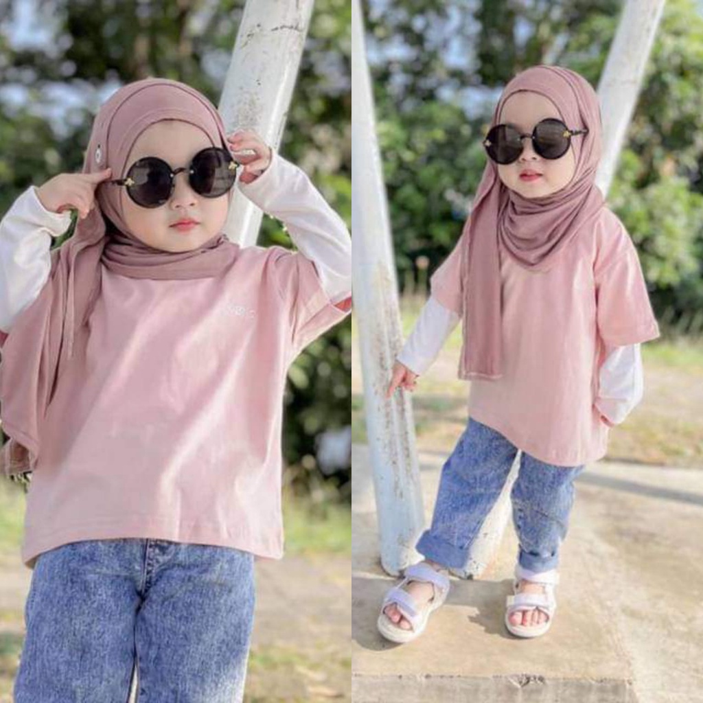 PASHMINA KANCING ANAK INSTAN