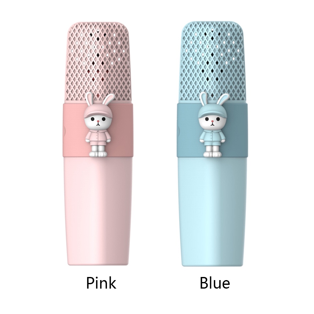 Bluetooth-compatible Wireless Microphone Rechargeable Home KTV Portable For Kids
