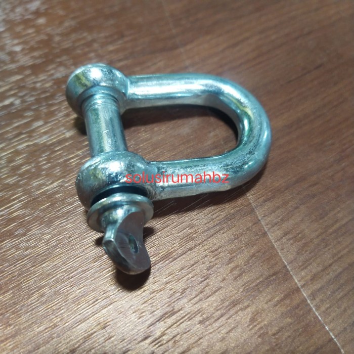 Segel D 12MM Shackle Clamp m12 Sambungan Rantai Besi seling sling