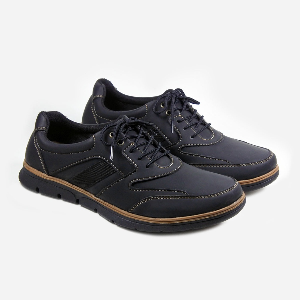 Rockvalley SHIPLEY Sepatu Pria N93.348 [ Hitam, Coklat &amp; Mocca ]RAMAYANA JAKTIM