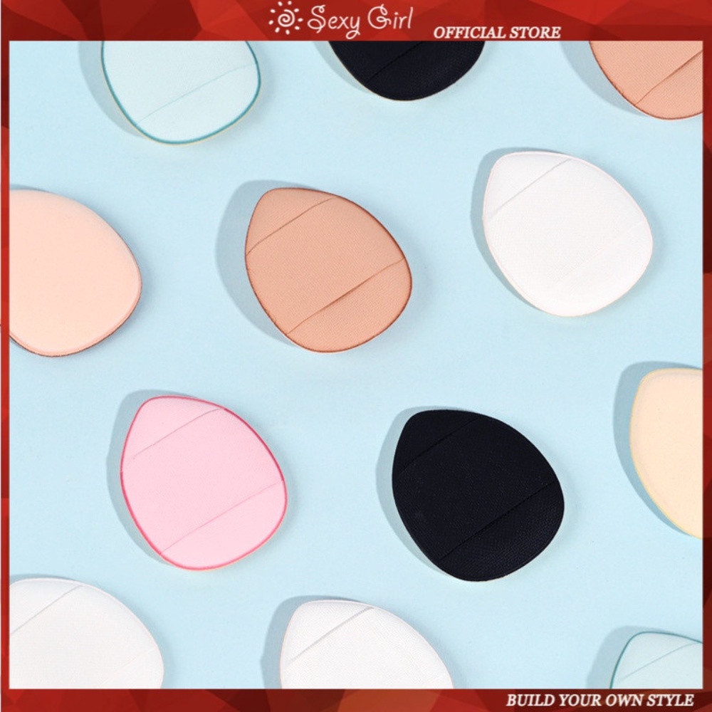 Fingertip air cushion mini finger powder puff face concealer loose powder makeup Kering Dan Basah Penggunaan Ganda Perhiasan Gadis Seksi