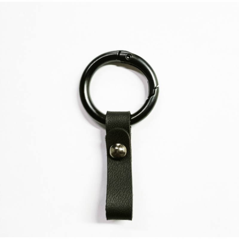 Leather Keychain Key Fob Cover Untuk Ford Fusion F-150 Edge Explorer Mustang Lincoln MKZ MKC Aksesoris 5button Key