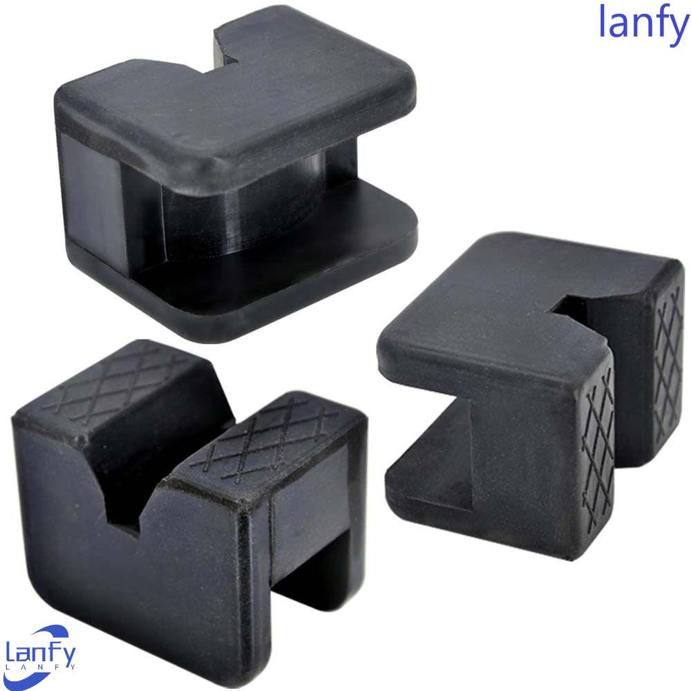 Lanfy Bantalan Karet Universal Frame Rail Pinch Stand Mat Jack Stand