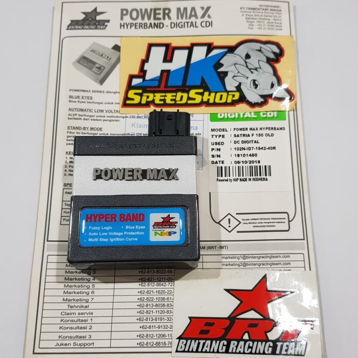 CDI BRT POWER MAX HYPERBAND SATRIA FU 150 OLD