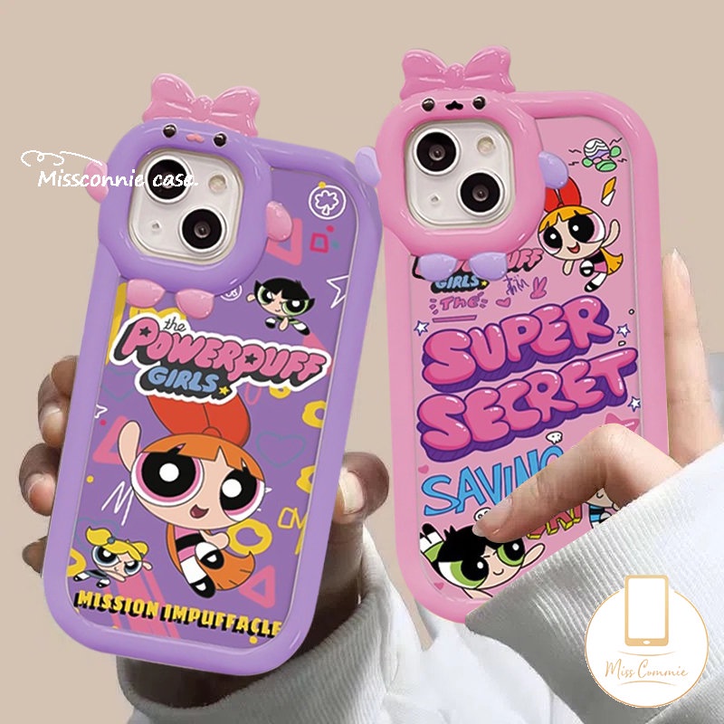 Case Lensa Monster Kecil Ikatan Simpul 3D Untuk Vivo Y12i Y11 Y33s Y12 Y22 V25E Y22s Y15 Y21 Y16 Y20 Y02s Y17 Y35 Y15s V25 Y75 Y51 Y15A V23E V23 Y91 Y55 Y30 Lucu Keren The Super Girls Case