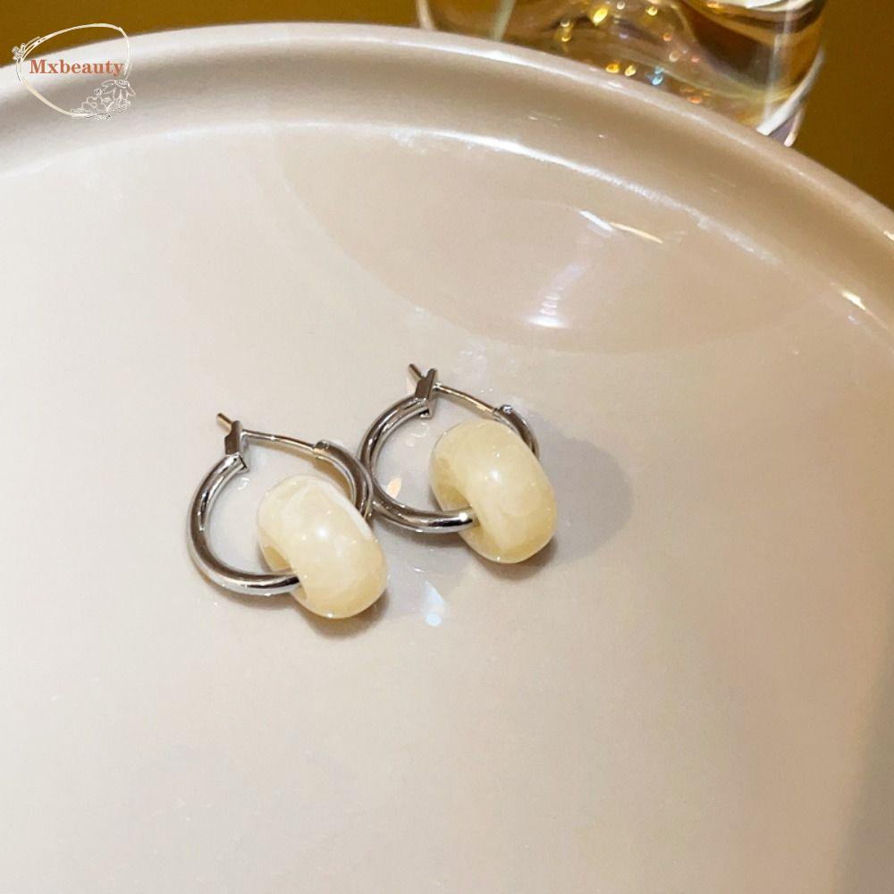 Mxbeauty Korea Ear Studs Party Hitam Trendi Elegan Paduan Aksesoris Telinga Sederhana Geometris Ear Buckle