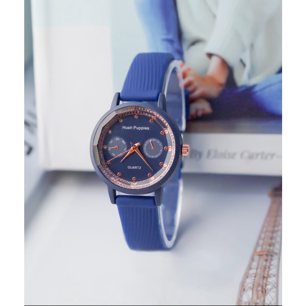 BAJ Jam Tangan Quartz Strap PU Analog Casual Gaya Retro Wanita &amp; Pria Ulzzang Watch Korean Fashion RM078