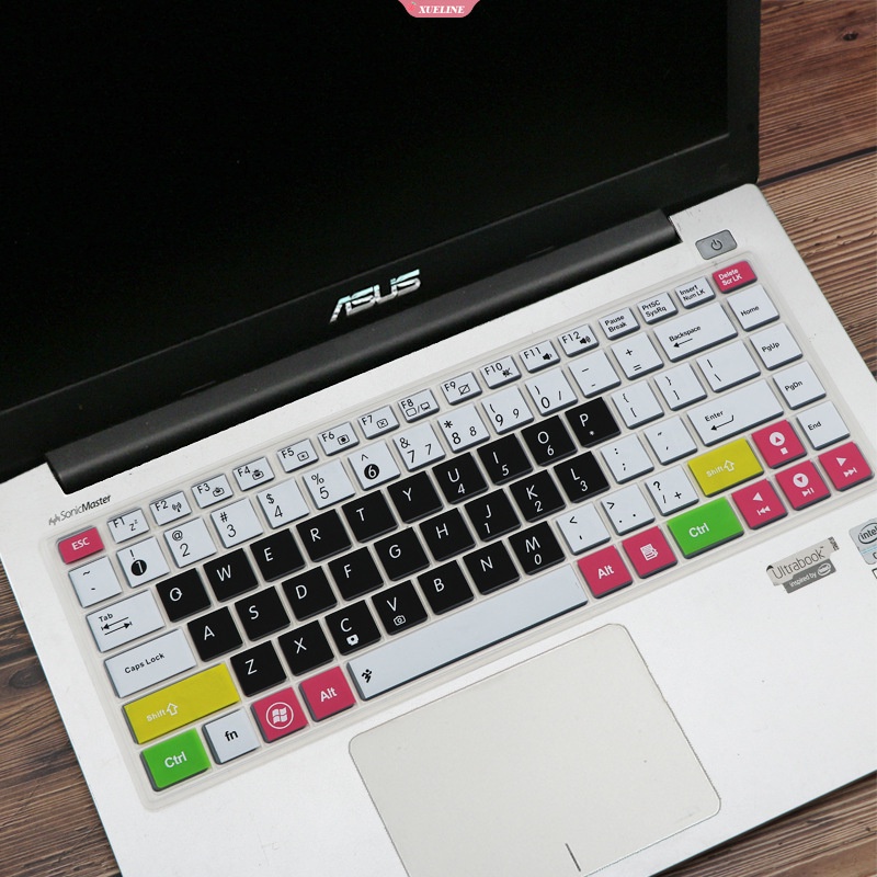 Banyak Warna Cover Pelindung Keyboard Bahan Silikon Untuk ASUS K456/A480U E402BP R417N R416 Film Pelindung Keyboard Laptop 14inci [ZXL]