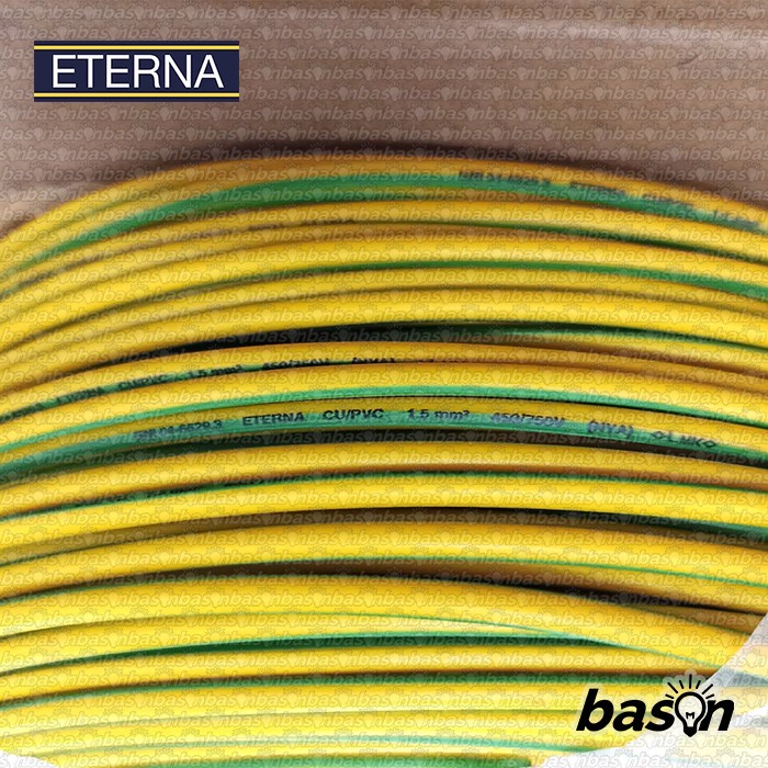 ETERNA NYA 1x1.5mm 100 Meter per roll - Kabel Listrik Tunggal 1 x 1.5