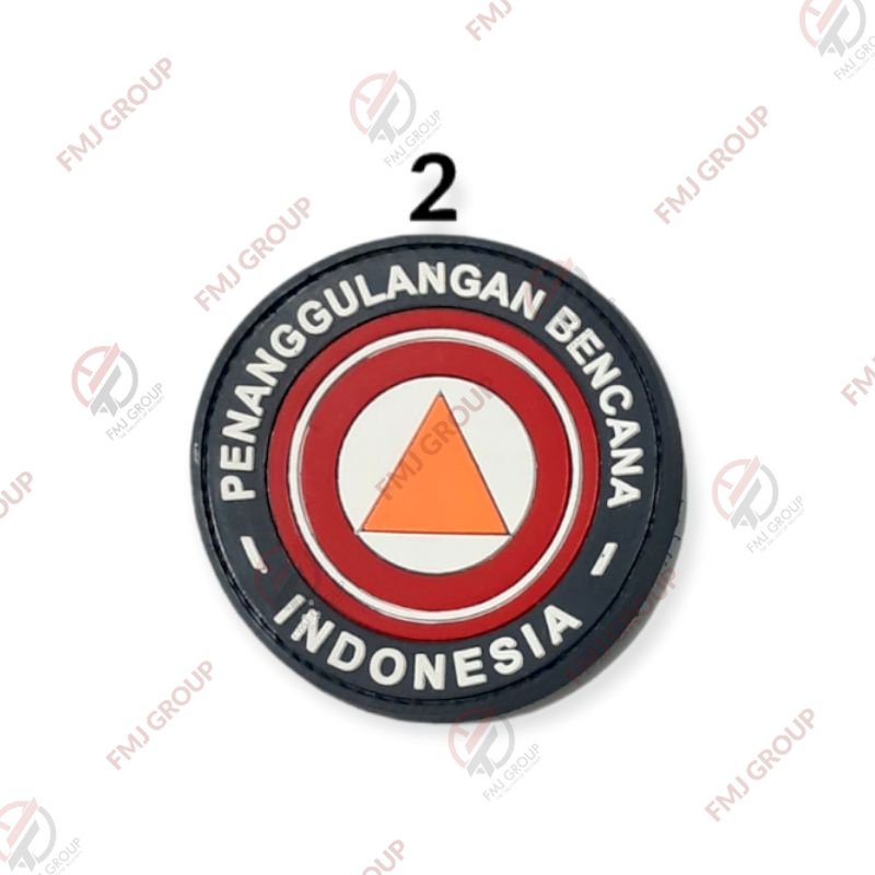 Patch Rubber Logo TAGANA / Emblem Karet Tagana / Patch Karet Perepet Velcro