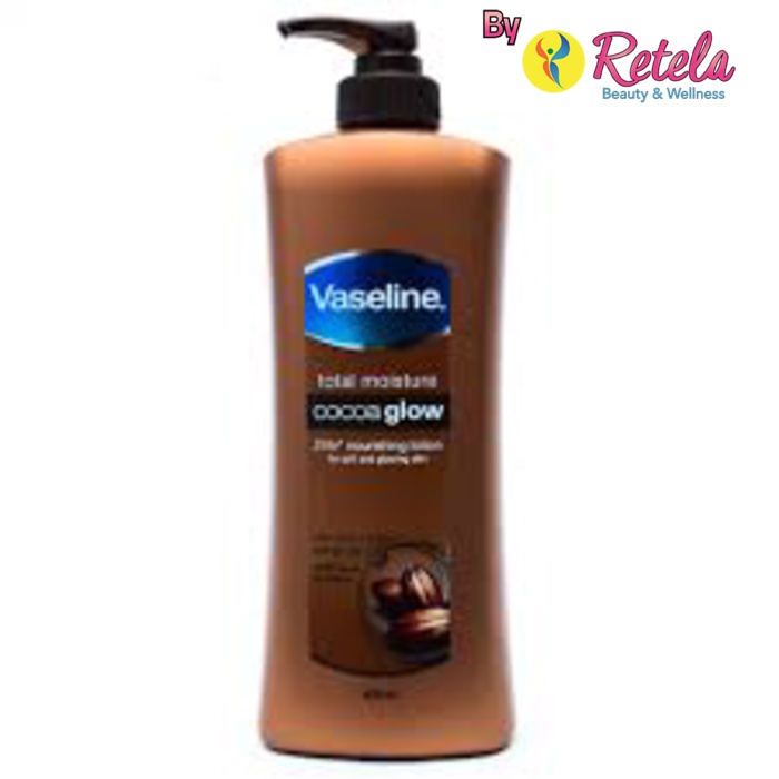 Vaseline Hand and Body Lotion Cocoa Glow Pump 400 ml