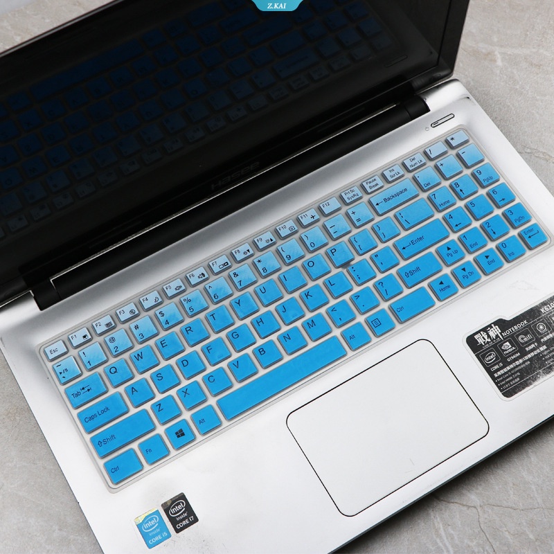 Pelindung Keyboard Komputer Model Silikon Bening Untuk Shenzhou 15.6 Inch Ares Z7M-KP5GZ Core I5-8300H Pelindung Keyboard Tahan Air Yang Dapat Dilepas Dan Dicuci [ZK]