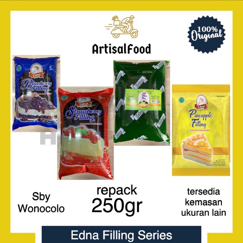 

selai jelly EDNA FILLING EKONOMIS 250 gr TIMB.