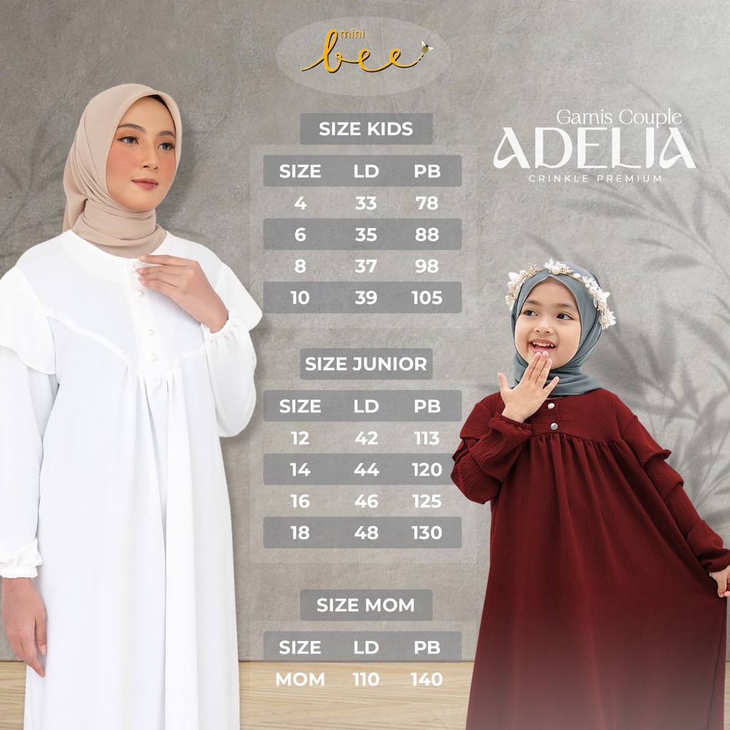 Gamis Dewasa Adelia by Minibee