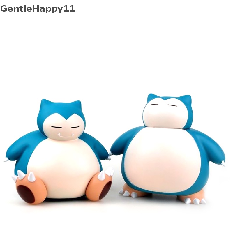 Gentlehappy Kotak Uang Pokemon Snorlax 2pose Figure Standing Sitg Celengan Tabungan Pot id