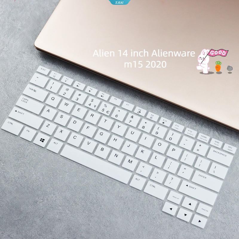 Cocok Untuk model Alien 14inch Alienware m15 2020pc keyboard Aksesori Cakupan Penuh Tahan Air case Pelindung keyboard Komputer film [ZK]