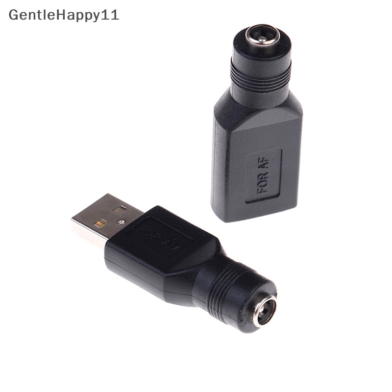 Gentlehappy 5V 5.5x2.1mm dc usb 2.0 Konektor Adaptor laptop Ke usb male/female converter id