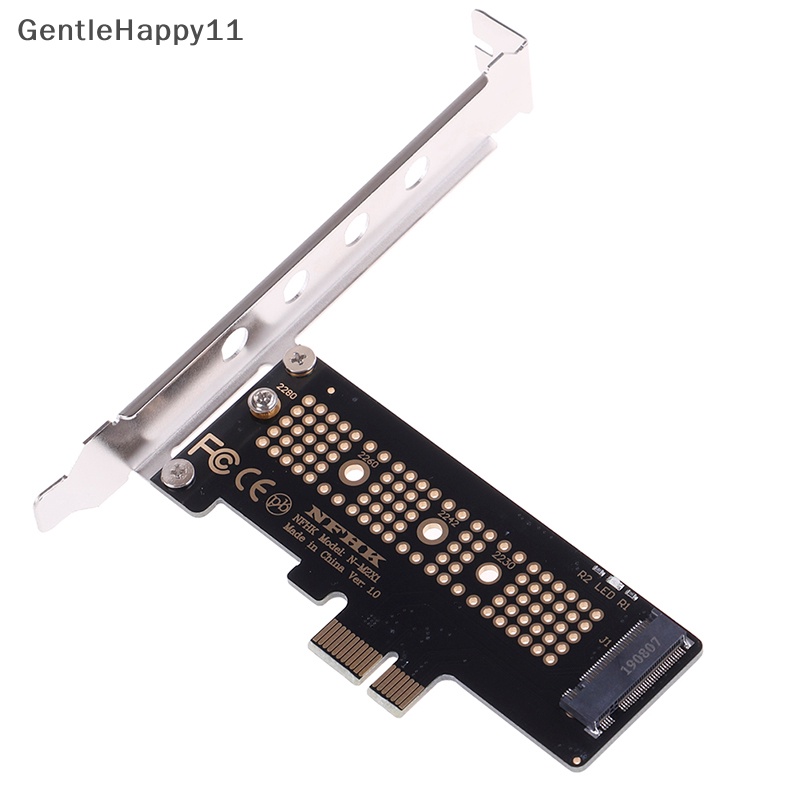 Gentlehappy NVMe PCIe x4 x2 M.2 NGFF SSD to PCIe x1 converter card adapter PCIe x1 to M.2 id