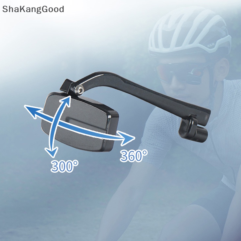 Skid Bike Bicycle Cycling Riding Glasses Kaca Mata Spion 360 Penyesuaian Spion Belakang Kacamata Mount Helm SKK