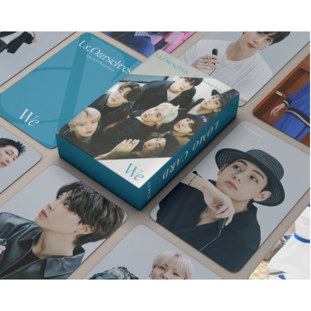 55pcs / set Kartu Foto Lomo BTS Festa 9th Anniversary 2022